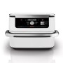Foodi FlexDrawer Heiluftfritteuse AF500EUWH (wei/edelstahl, 2.470 Watt, Korb 10,4 Liter, teilbar)