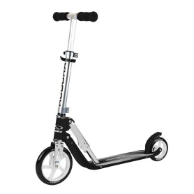 HUDORA Little BigWheel Bambini Monopattino classico Nero, Argento (14203)
