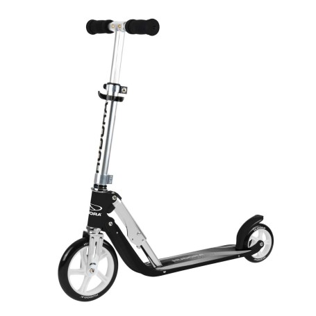 HUDORA Little BigWheel Bambini Monopattino classico Nero, Argento (14203)