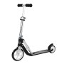 HUDORA Little BigWheel Bambini Monopattino classico Nero, Argento (14203)