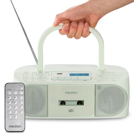 MEDION 50079334 radio Personale Digitale Verde