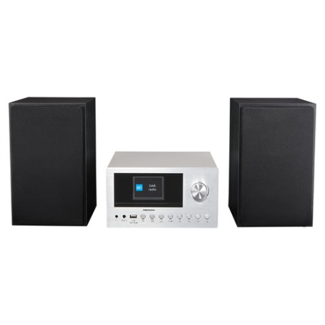 MEDION LIFE P85003 Microsistema audio per la casa 30 W Nero, Argento (50078314)
