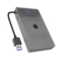 ICY BOX IB-AC603b-U3 Box esterno HDD/SSD Antracite, Nero 2.5" (60979)