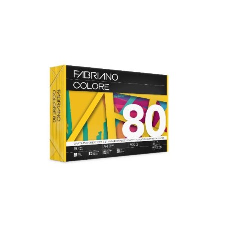 FABRIANO COLORE GIALLO A4 80G (74621297)