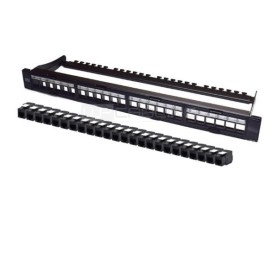PANN.1U CON 24 RJ45U CAT.6 NERO (WPC-PAN-6UP-24)