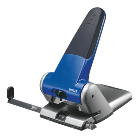 Leitz Heavy Duty Hole Punch 5180 perforatore e accessori 65 fogli Blu (51800135)