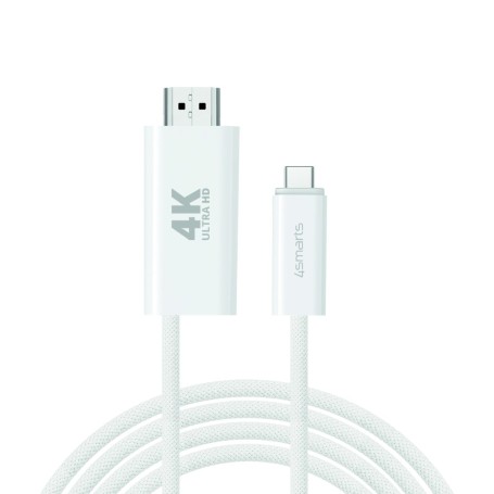 4smarts 540957 cavo HDMI 2 m USB C HDMI tipo A (Standard) Bianco