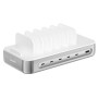 4smarts 541281 Caricabatterie per dispositivi mobili Universale Argento, Bianco AC Ricarica rapida Interno (4S541281)