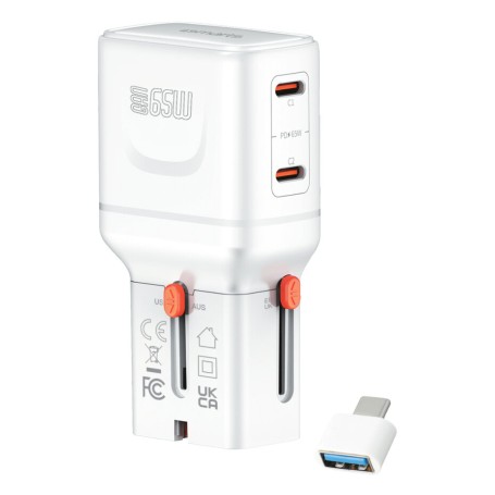 4smarts 541647 Caricabatterie per dispositivi mobili Universale Arancione, Bianco AC Ricarica rapida Interno (4S541647)