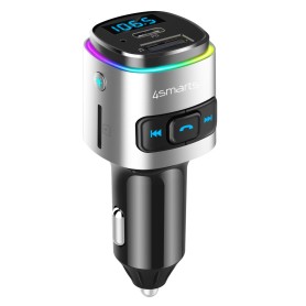 4smarts 456201 trasmettitore FM Accendisigari Nero, Argento (40-51-7253)