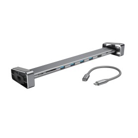 Hama 00200103 hub di interfaccia USB 3.2 Gen 1 (3.1 Gen 1) Type-C 5000 Mbit/s Grigio