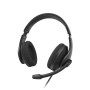 Hama HS-USB300 V2 Auricolare Cablato A Padiglione Ufficio USB tipo A Nero (00139935)