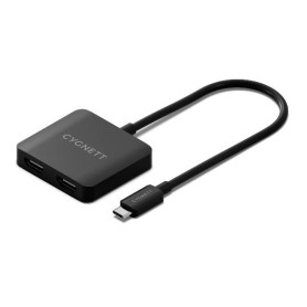 2IN1 USB-C TO DUAL HDMI HUB (CY5391CYHUB)