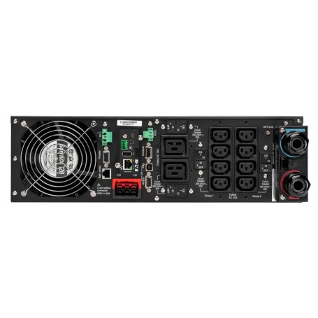 Eaton 9PX 6000i RT3U gruppo di continuità (UPS) Doppia conversione (online) 6 kVA 5400 W 8 presa(e) AC (9PX6KIRTN-L)