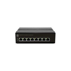 LevelOne IFS-0801 switch di rete Non gestito Fast Ethernet (10/100) Nero