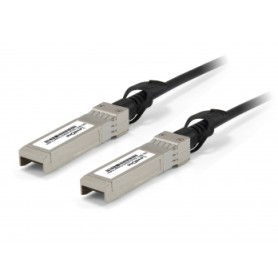LevelOne DAC-0101 cavo InfiniBand e in fibra ottica 1 m SFP+ Nero, Acciaio inox