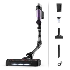 Rowenta RH2038 Aspirapolvere a bastone 2 in 1 Batteria Secco Senza sacchetto 0,4 L 250 W Nero, Viola