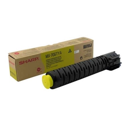 Sharp MX-70GT cartuccia toner 1 pz Originale Giallo (MX70GTYA)