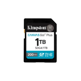 Kingston Technology 1TB SDXC Canvas Go Plus Gen4 200MB/s C10 UHS-I U3 V30 (SDG4/1TB)
