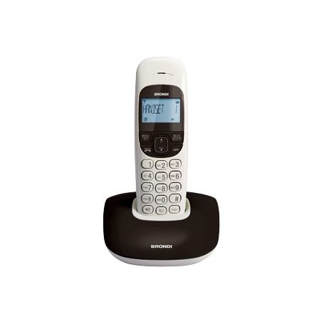 Brondi Nice Telefono DECT Identificatore di chiamata Nero (10273210)