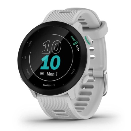 Garmin Forerunner 55 2,64 cm (1.04") MIP 42 mm Digitale 208 x 208 Pixel Bianco GPS (satellitare) (010-02562-15)