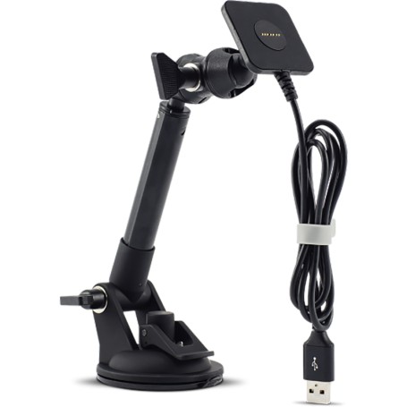 Crosscall X-CAR PRO Smartphone, Tablet Nero Accendisigari, USB Carica wireless Ricarica rapida Auto (CAR2.BO)
