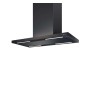 CAPPA LEA ISOLA DRY DROP cm 90x60 - Nera - 900 m3/h
