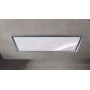 CAPPA GEA FLAT cm 120X60 - Inox/vetro Bianco spot light - 800 m3/h