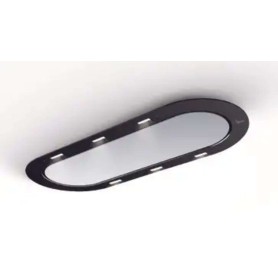 CAPPA UNIKA cm 120x50 - Bianca e Nera - 800 m3/h