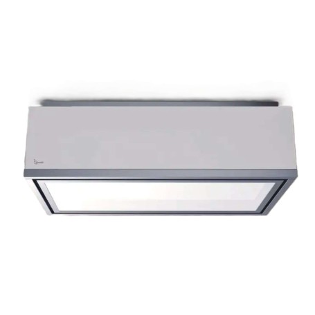 CAPPA XENIA cm 90X61- Bianca, Inox - 800 m3/h