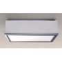 CAPPA XENIA cm 90X61- Bianca, Inox - 800 m3/h