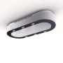 CAPPA UNIKA cm 120x50 - Bianca e Nera a vista - 800 m3/h