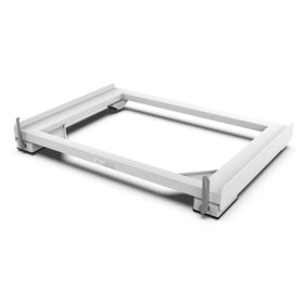 Meliconi Base Move Slim accessorio per lavatrice Slim - Base con ruote e freni antivibrazione (656149)
