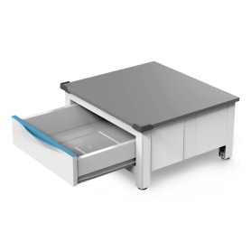 Meliconi Base Space Extra Base di rialzo 30 cm per lavatrice con cassetto (656144)