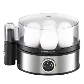 Rommelsbacher ER 400 Pentolino per uova 7 uovo/uova 400 W Nero, Acciaio inossidabile, Trasparente (ER 400) (ER400)