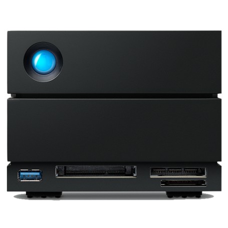LaCie 2big Dock Thunderbolt 3 3.5E 60000 - Festplatte - 3,5" (STLG60000400)