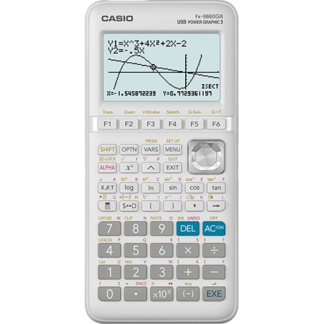 Casio FX-9860GIII calcolatrice Tasca Calcolatrice grafica Bianco (FX-9860GIII)