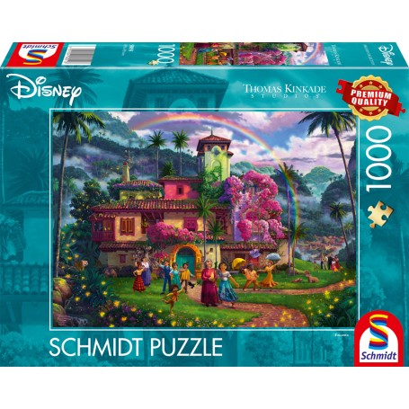 Schmidt Spiele 58051 puzzle 1000 pz Cartoni