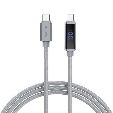 4smarts 541439 cavo USB 1,5 m USB C Grigio