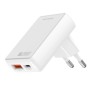 4smarts 546020 Caricabatterie per dispositivi mobili Universale Bianco AC Ricarica rapida Interno