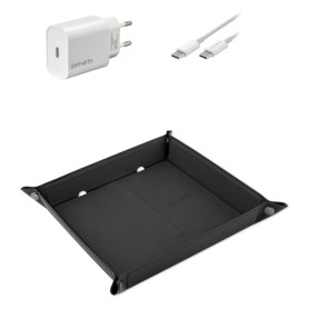 4smarts 541637 Caricabatterie per dispositivi mobili Smartphone, Universale Nero AC Carica wireless Interno
