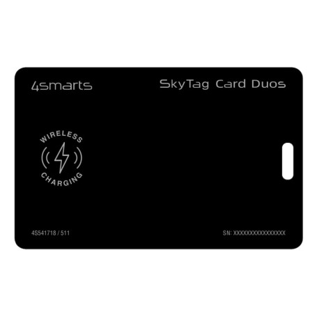 4smarts 541718 localizzatore e cercatore GPS Personale Localizzatore Card spot Nero