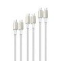 4smarts 540621 cavo USB USB 2.0 USB C Argento, Bianco (40-57-3450)