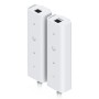 Ubiquiti UACC-Retrofit-PoE-2Wire Ricevitore e trasmettitore di rete Bianco 10, 100 Mbit/s