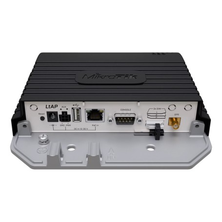 Mikrotik LtAP LTE7 kit 300 Mbit/s Nero, Grigio Supporto Power over Ethernet (PoE) (LtAP-2HnD&R11e-LTE7)
