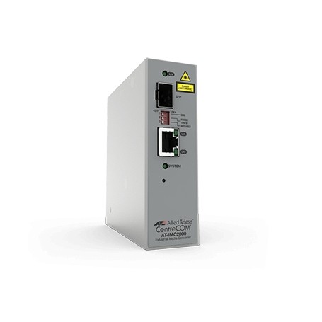 Allied Telesis AT-IMC2000T/SP-980 convertitore multimediale di rete 1000 Mbit/s 850 nm Grigio (990-005564-9 (AT-IMC2000T/SP-980)