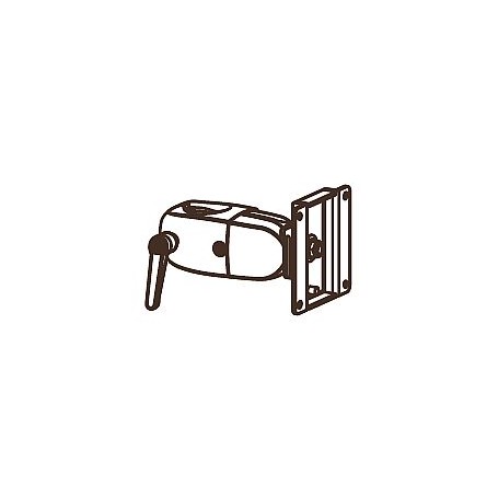 Ergotron DS Series DS100 Clamping Single Pivot 76,2 cm (30") Nero (47-058-200)