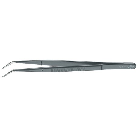 Universalpinzette 92 34 37, geriffelt (schwarz, Lnge 155mm)