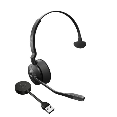 Jabra Engage 55 Auricolare Wireless A Padiglione Ufficio Nero, Titanio (9553-450-111)