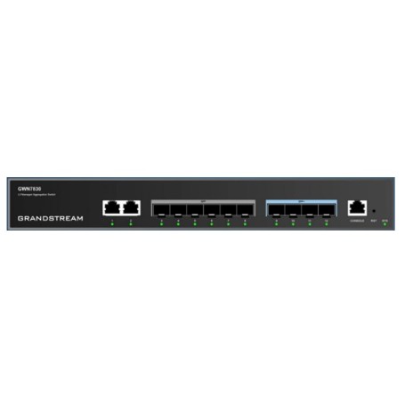 Grandstream Networks GWN7830 switch di rete Gestito L3 Gigabit Ethernet (10/100/1000) Grigio